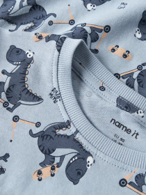 NAME IT T-shirt Valther Blue Fog